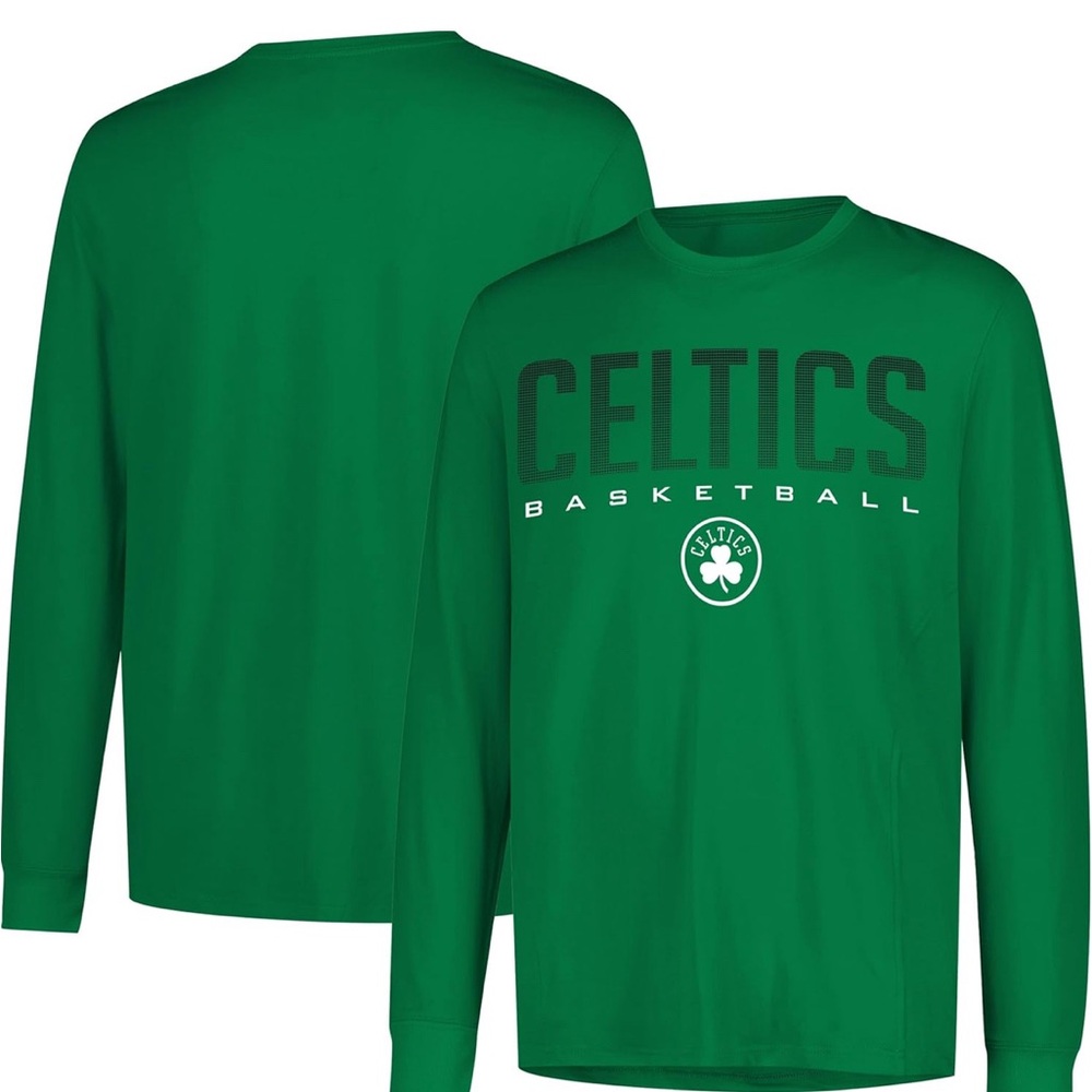 SOLD Green Celtics Basketball Long Sleeve Shirt